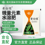 国光黄白绿微量元素果树花卉苗木黄化黄叶卷叶小叶裂果水溶肥50克