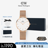 丹尼尔惠灵顿（DanielWellington）DW手表女表 简约女士手表 时尚欧美表送女友节日礼物DW00100163