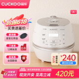 福库（CUCKOO）小白贝韩国原装进口电饭煲IH电磁加热智能预约自动洗涤多功能语音2.0高压电饭锅电器不粘锅电炖锅 DHP0650FW 3L