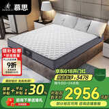 慕思（de RUCCI）天然乳胶垫慕斯独立筒弹簧防螨床垫 梦觉 1.8*2.0米