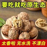 2024新货云南高原生态核桃剥壳核桃老树核桃山核桃薄皮干核桃原味 云南老树薄皮核桃5斤+夹子