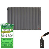 牧高笛（MOBIGARDEN）防潮垫 户外露营加宽加厚折叠充气双人气垫床 NX20663005 玄铁灰