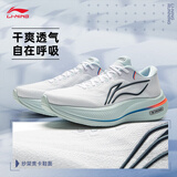 李宁越影5丨缓震保护跑步鞋男子25秋冬季反光舒适运动鞋ARHV015