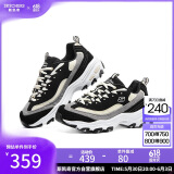 斯凯奇（Skechers）奶茶熊女鞋夏季厚底增高老爹鞋透气百搭熊猫鞋休闲运动鞋149906