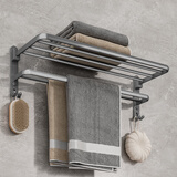 虎先森毛巾架免打孔卫生间挂毛巾杆浴室浴巾置物架子60CM