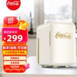 可口可乐（Coca-Cola）车载冰箱12L迷你小冰箱车家两用小型家用宿舍冷暖箱户外家居用品