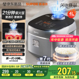苏泊尔（SUPOR）电饭煲新一代小快Max琉瓷内胆家用电饭锅小米粥柴火饭1-8人4升大容量智能微压不粘煮饭锅F40X71