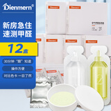 鼎盟（Dienmern）甲醛测试盒检测盒12盒 空气甲醛自测检测仪测甲醛试纸仪器