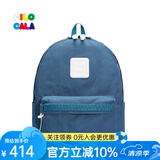CILOCALA双肩包女M+号登山包校园电脑包大容量旅行包上班出游背包帆布书包 LAKE