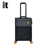 LUGGAGE IT英国itluggage行李箱铝拉杆万向轮超轻便大容量密码锁登机旅行箱 白蜡色/黑色1519铝拉杆 28英寸