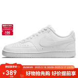 耐克NIKE运动板鞋女缓震COURT VISION运动鞋DH3158-100白37.5