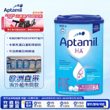 爱他美（Aptamil）德国适度半水解婴儿特殊配方奶粉HA Pre段(0-6个月)800g