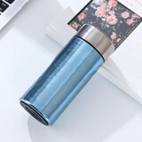 MULTIPOTENT钛保温杯双层保温杯炫彩随行杯带过滤钛博仕系列冰川蓝280ml