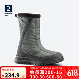 迪卡侬SH100男士雪地靴加厚保暖防水防滑登山徒步棉靴-2951960