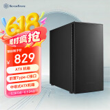 银昕（SilverStone）星斗Seta Q1全塔E-ATX低噪机箱(隔音降噪/附14cm风扇/Type-C/支持360水冷/4090显卡)