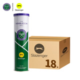 史莱辛格（Slazenger） 网球温网用球铁罐/胶罐训练比赛施莱辛格豹子球练习球专业网球 铁罐四粒装/1箱 340982