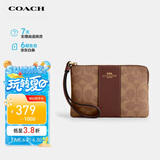 蔻驰（COACH）【品牌直供】女士小号手拿包手腕包PVC配皮革CW854IMXHE