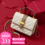 YUYULA牛皮包包女包斜挎包品牌轻奢手提链条包生日520送女朋友礼物老婆