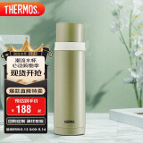 膳魔师（THERMOS）500ml保温商务办公带杯盖水杯男女士保冷杯FEI-501KKI牛油果绿