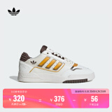 adidas DROP STEP LOW 2.0低帮休闲篮球板鞋男女阿迪达斯三叶草 汉玉白/白 43