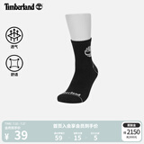 添柏岚（Timberland）官方中性长袜新款户外休闲舒适透气|A2Q4K A2Q4K001/黑色 M