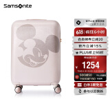 新秀丽（Samsonite）行李箱25英寸拉杆箱迪士尼米奇扩容旅行箱AF9米色托运密码箱