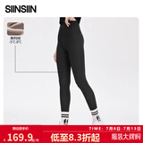 SIINSIIN4.0鲨鱼裤女春秋外穿高腰收腹打底裤加绒鲨鱼裤不掉档显瘦提臀 【4.0高暖款】显瘦黑 XL (115-130斤)