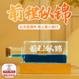 来自星星的礼物友谊的小船永不翻船摆件送兄弟男生生日礼物女生毕业礼物纪念品 漂流瓶前程似锦+底座+礼盒礼袋