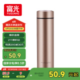 富光保温杯304不锈钢茶杯真空商务杯壶男女士保冷杯直身水杯子480ml