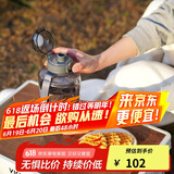 乐扣乐扣（LOCK&LOCK）小水库大容量塑料运动水杯户外冷水壶刻度把手男女杯子1.6L灰色