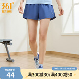 361度运动短裤男2025年新款夏季速干吸湿五分裤透气弹力男裤 【女款】水手蓝 XL