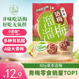 溜溜梅草本话梅 传统工艺话梅干休闲解馋办公室健康休闲零食80g/袋
