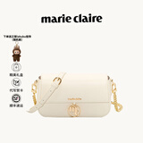 MARIE CLAIRE包包女包奢侈品2025新款手提包女士斜挎包生日纪念日礼物送老婆 米白色 现货当天发送labubu挂饰