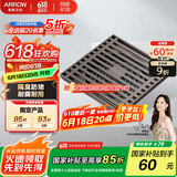 箭牌（ARROW）304 不锈钢地漏防臭芯防反味防虫淋浴室卫生间阳台厕所洗衣机通用 【干湿区通用】枪灰色地漏5109T
