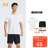 361°跑步运动套装男士夏季短袖短裤送爸爸父亲节礼物652414001H-1