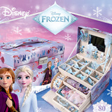 迪士尼（Disney）冰雪奇缘首饰戒指发饰礼盒玩具艾莎公主新年礼物礼品生日礼物女生