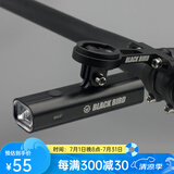 黑鸟（Blackbird） 自行车前灯德规公路山地自行车灯充电强光手电筒夜行灯骑行装备 L1 B 下挂款 无延长架