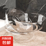 【京东物流】洗脸盆加大加厚家用大号洗菜盆洗衣盆内裤收纳盆子 【加透款】白色 小中大【三件套组合装】