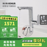 科勒（KOHLER） 龙头台盆面盆碗盆龙头利奥抽拉脸盆龙头 31240T-4-ECP+角阀1对