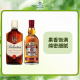 芝华士12年1000ml+百龄坛特醇1000ml 洋酒 威士忌套装 