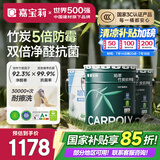 嘉宝莉（CARPOLY）内墙乳胶漆竹炭抗甲醛五合一墙面漆防霉油漆涂料70kg套装