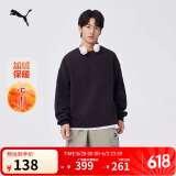 彪马PUMA【尺码偏大】刺绣卫衣套头衫男女运动休闲百搭674081 S