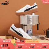 彪马（PUMA）【厚底鞋】复古增高松糕鞋女低帮休闲鞋PLATFORM365830 白-黑色-15 40