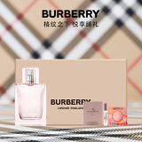 博柏利（BURBERRY）红粉恋歌女淡香水礼盒(30ml+1.5ml+沐浴球*1) 520情人节生日礼物