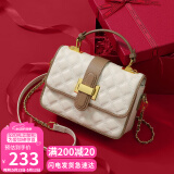 YUYULA牛皮包包女包斜挎包品牌轻奢手提链条包生日520送女朋友礼物老婆