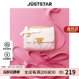 欧时纳（JUST STAR）包包女包2025新款轻奢斜挎包百搭高级ck风小方包520送女朋友礼物