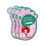 番茄派（TOMATO PIE）足膜 乳酸柔嫩足膜 足部护理减少角质蜕皮脚膜女 足膜3袋（6片）