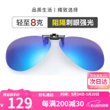 海伦凯勒墨镜夹片 偏光太阳镜夹片男女款驾驶专用开车眼镜 HP805C6