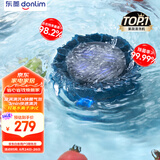 东菱（Donlim）转转果蔬清洗机家用食材净化洗菜除菌神器去除农残 无线便携  DL-1326静谧蓝