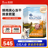 耐吉斯鲜肉夹心狗粮12kg成犬幼犬益生菌鸭肉梨犬粮1.5kg*8包